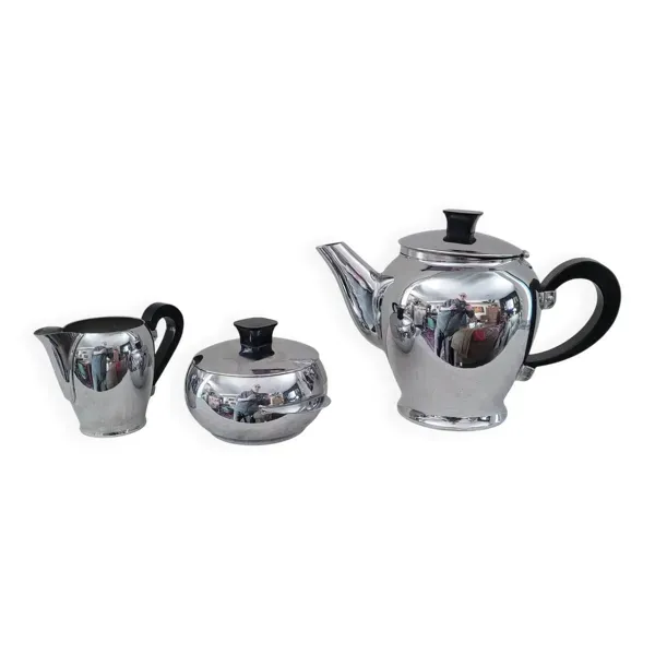 Service à Café Vintage Chromé Baumlin – Design 1950