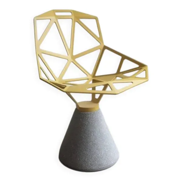 Chair one béton Magis Jaune