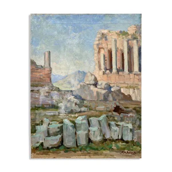 Ruines à l’antique