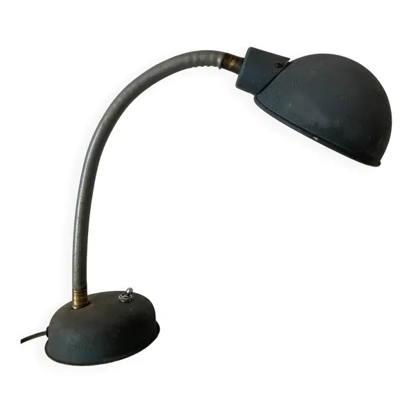 Lampe de bureau industrielle armée  Années 50