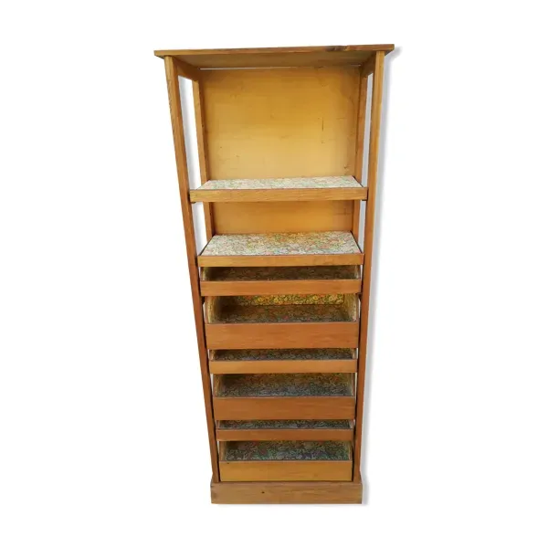 Meuble de métier a tiroirs