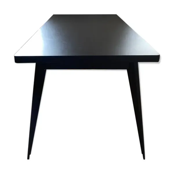 Table diner Tolix 55 160 chocolat