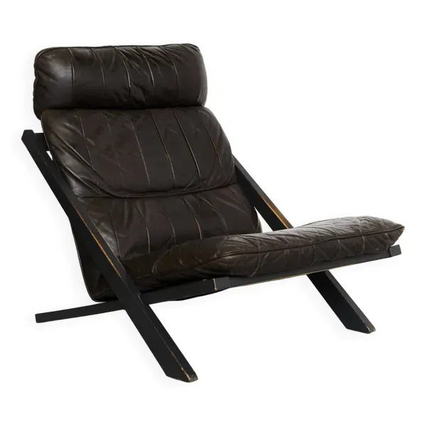 Fauteuil lounge DS80 vintage par Ueli Berger pour de Sede