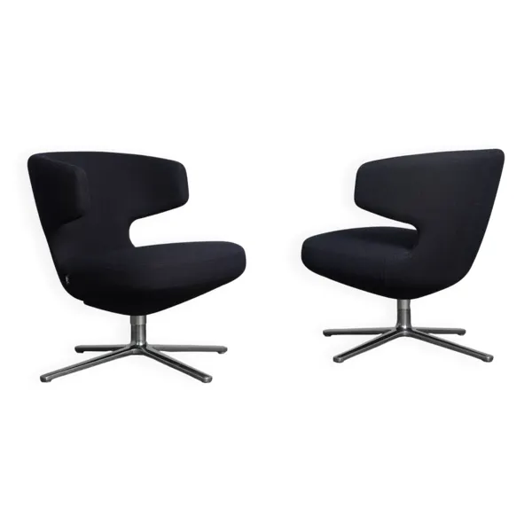 Paire de fauteuils Petit Repos par Antonio Citterio pour Vitra, Suisse, années 2010.