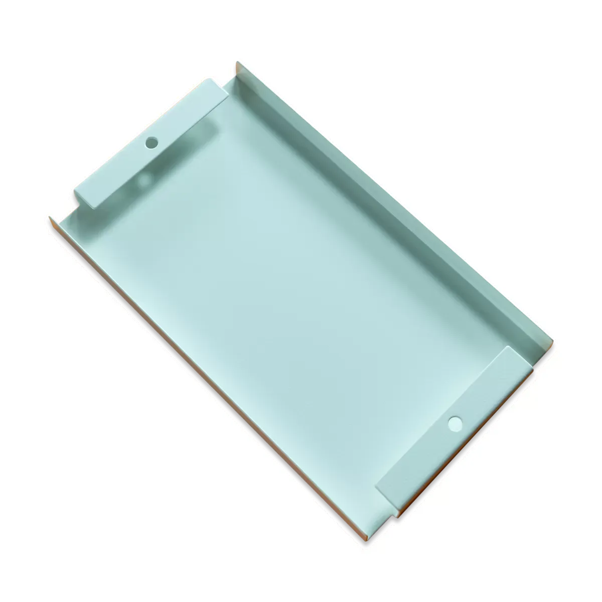 Plateau blanc Maud Supplies origami acier thermolacqué