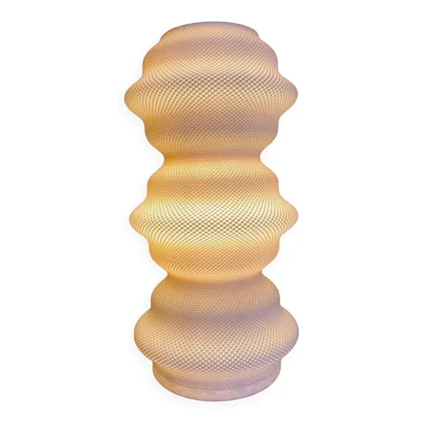 Lampe design organique en biopolymère