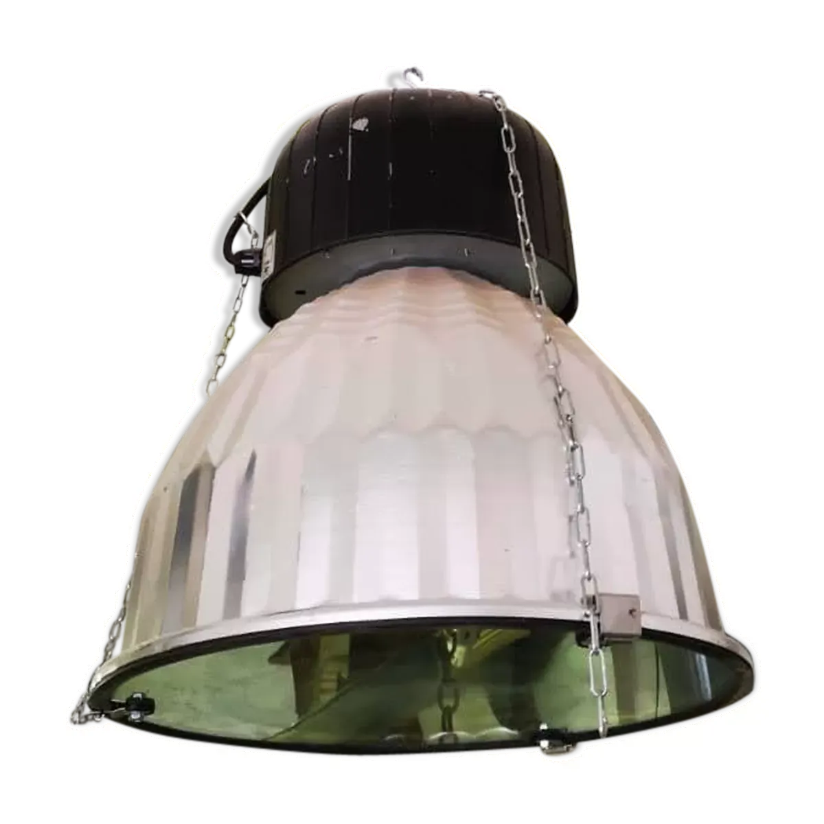 Suspension métal style industriel