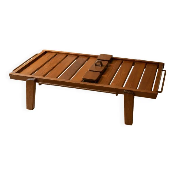 Table basse « Meubles pour la campagne » par Jacques Adnet – vers 1950