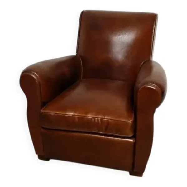 Fauteuil club dossier droit