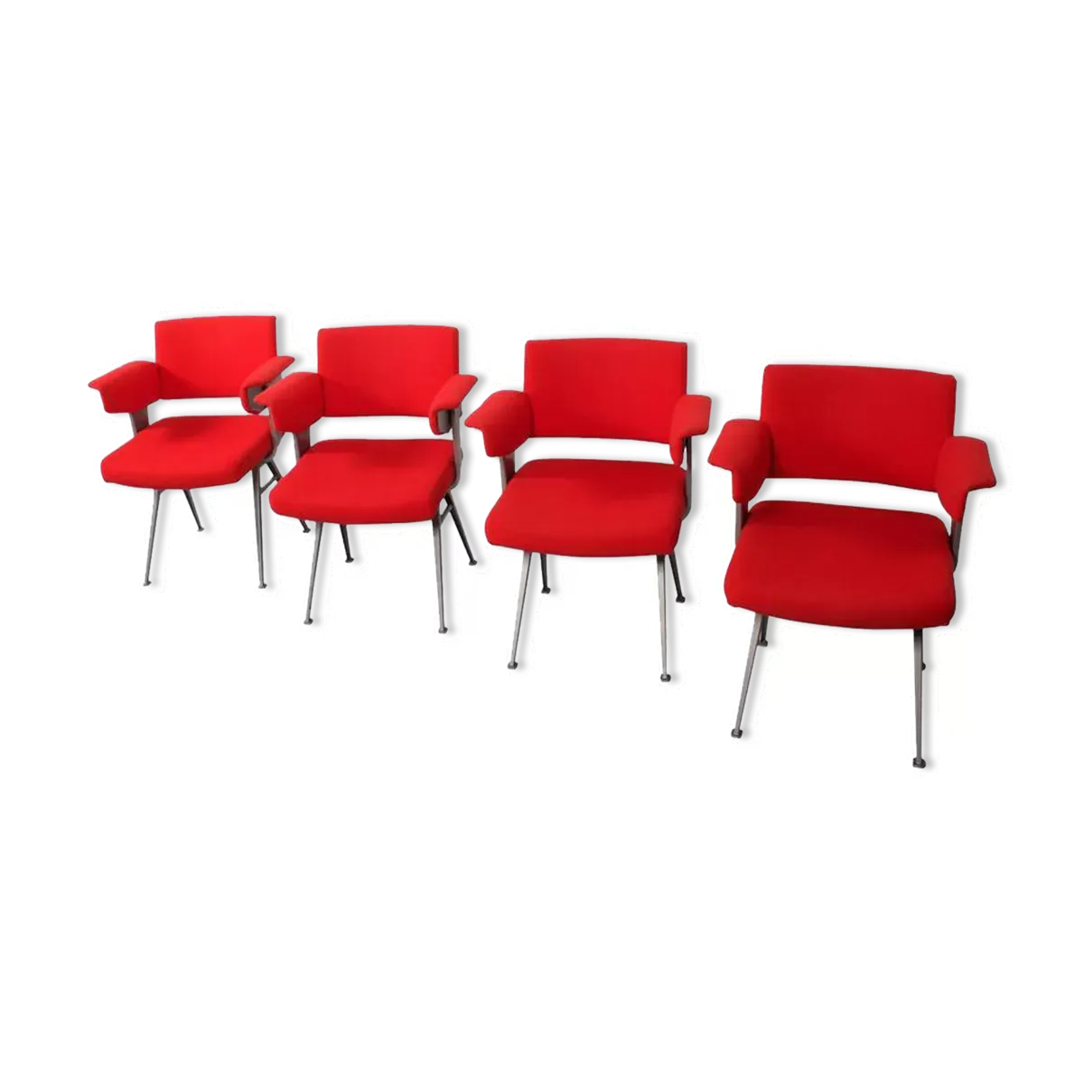 Ensemble de 4 chaises Ahrend de Cirkel 'Resort' Friso Kramer