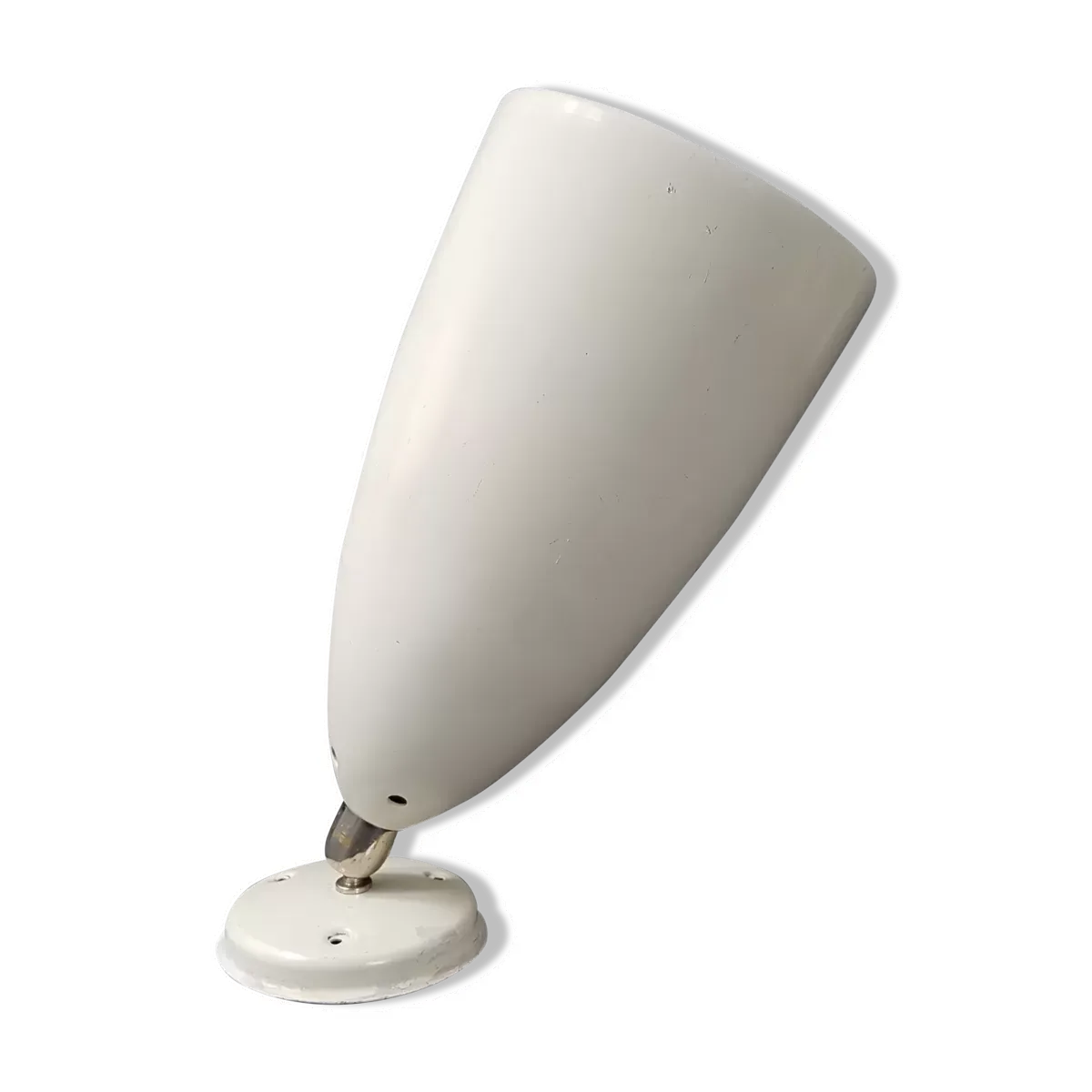 Applique de magasin en tôle années 50