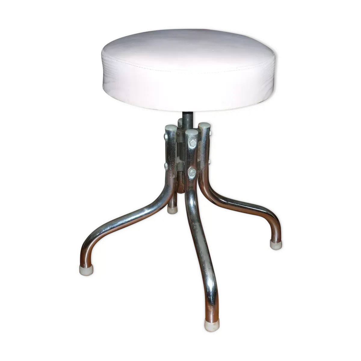 Tabouret à vis de style industriel vintage