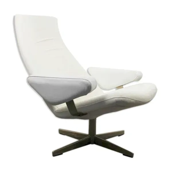 Fauteuil à bascule Roto Contourett par Alf Svensson pour Dux 1962