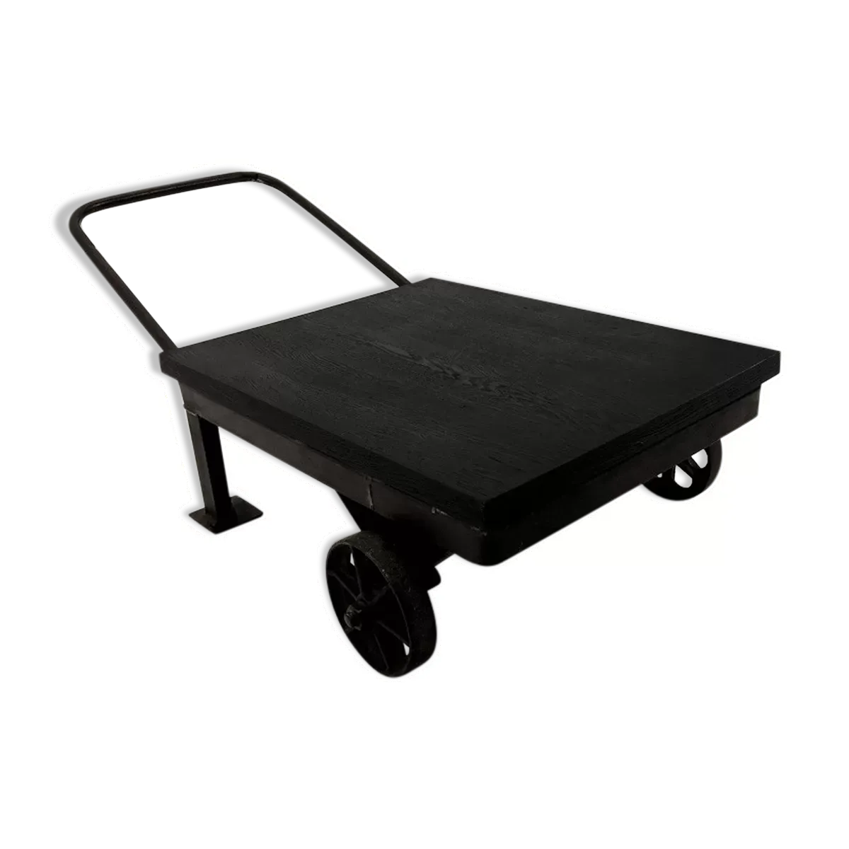 Table à café industrielle chêne des marais naturels