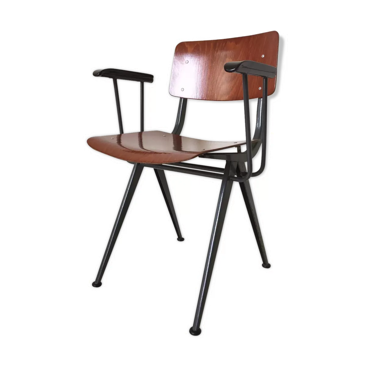 Fauteuil de milieu de siècle style industriel