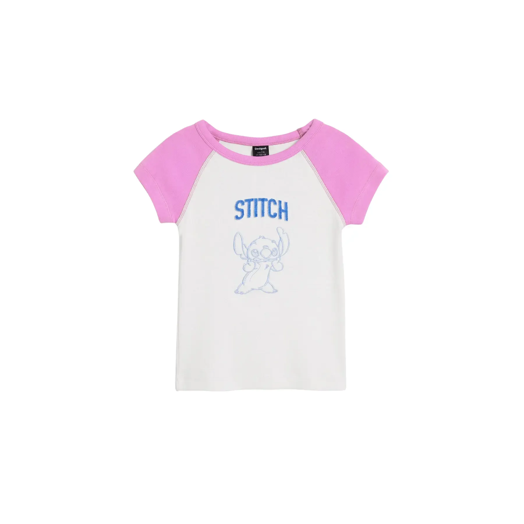 T-shirt fille Desigual Stitch