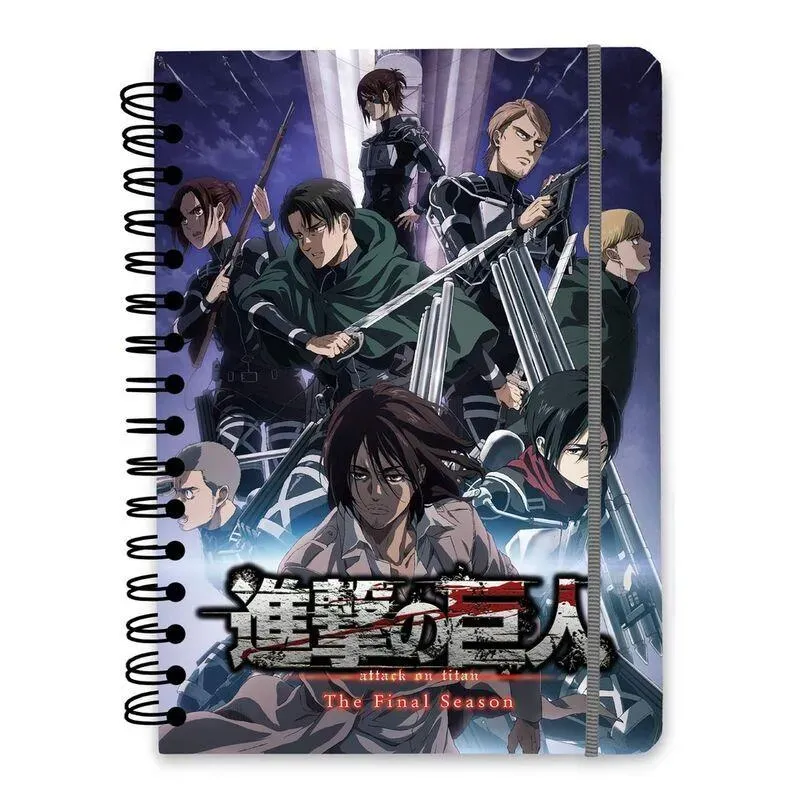 Bloc-notes Erik Attack on Titan A5