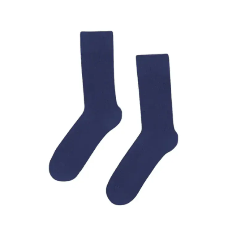 Chaussettes Colorful Standard Classic Organic Marine Blue