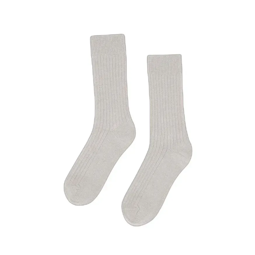 Chaussettes Colorful Standard Snow Melange