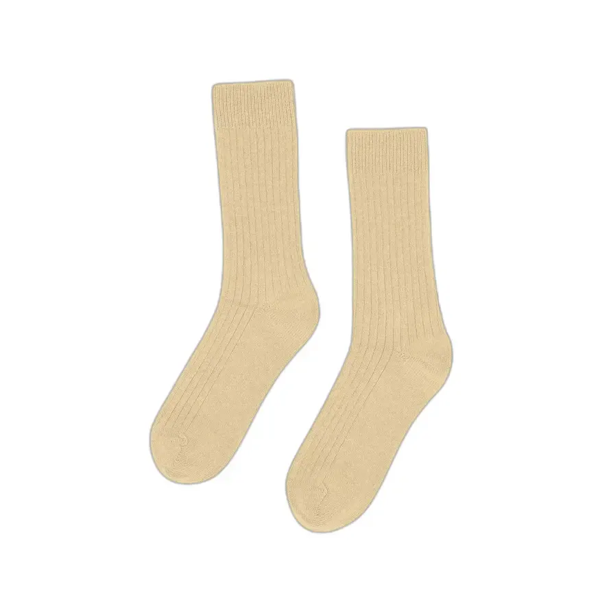 Chaussettes Colorful Standard Soft Yellow