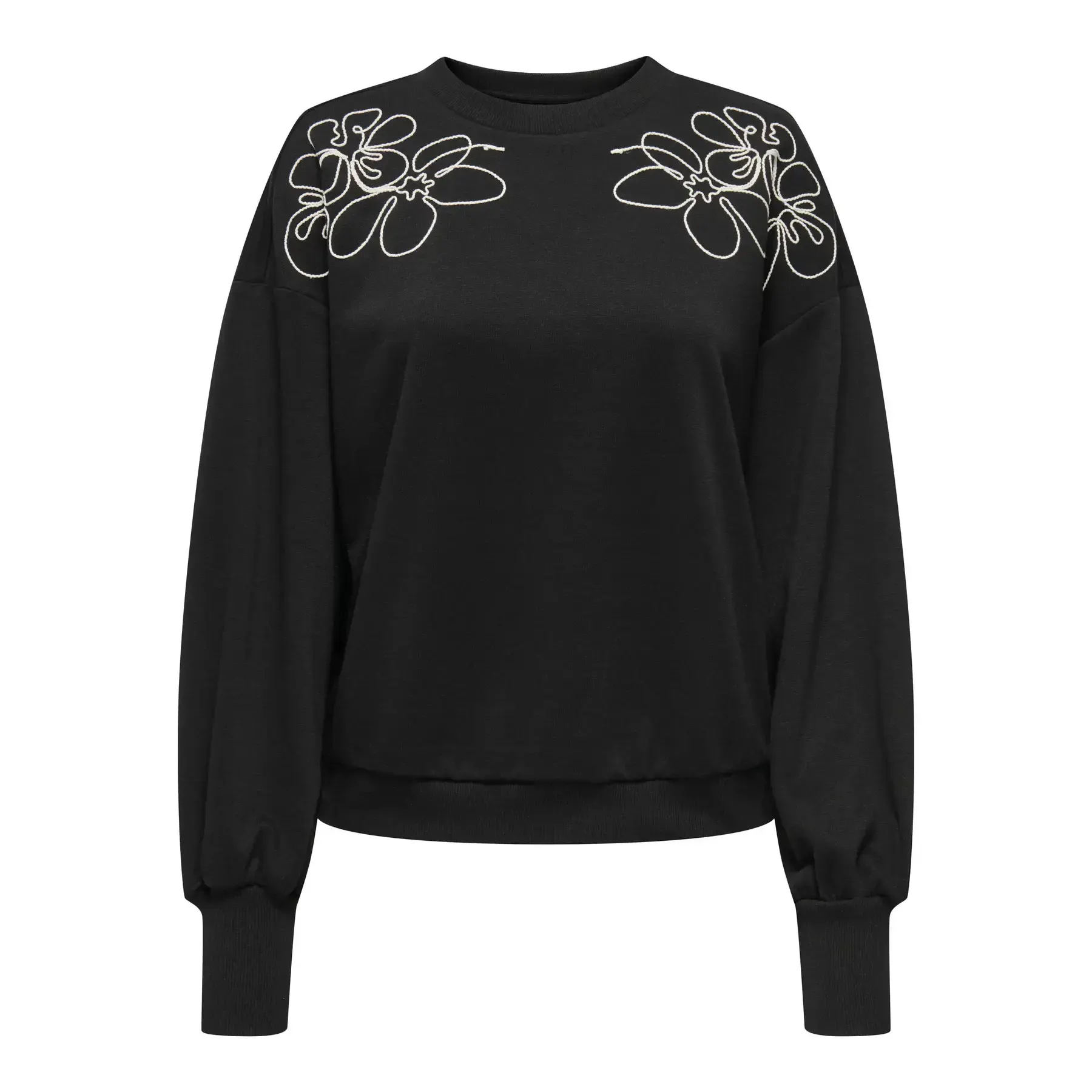 Sweatshirt imprimé col rond femme Only Brooke