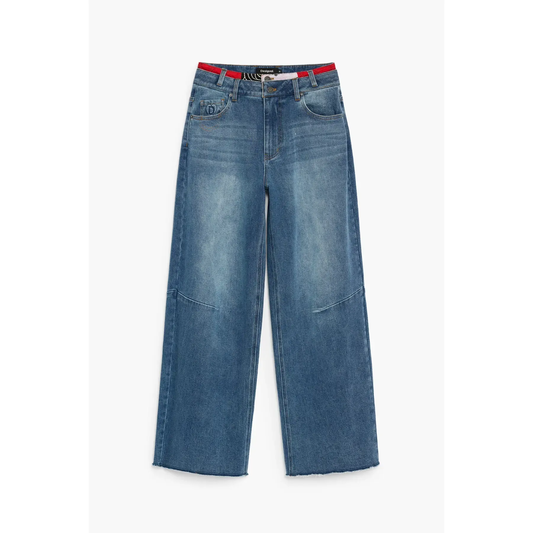 Jeans loose femme Desigual Belt