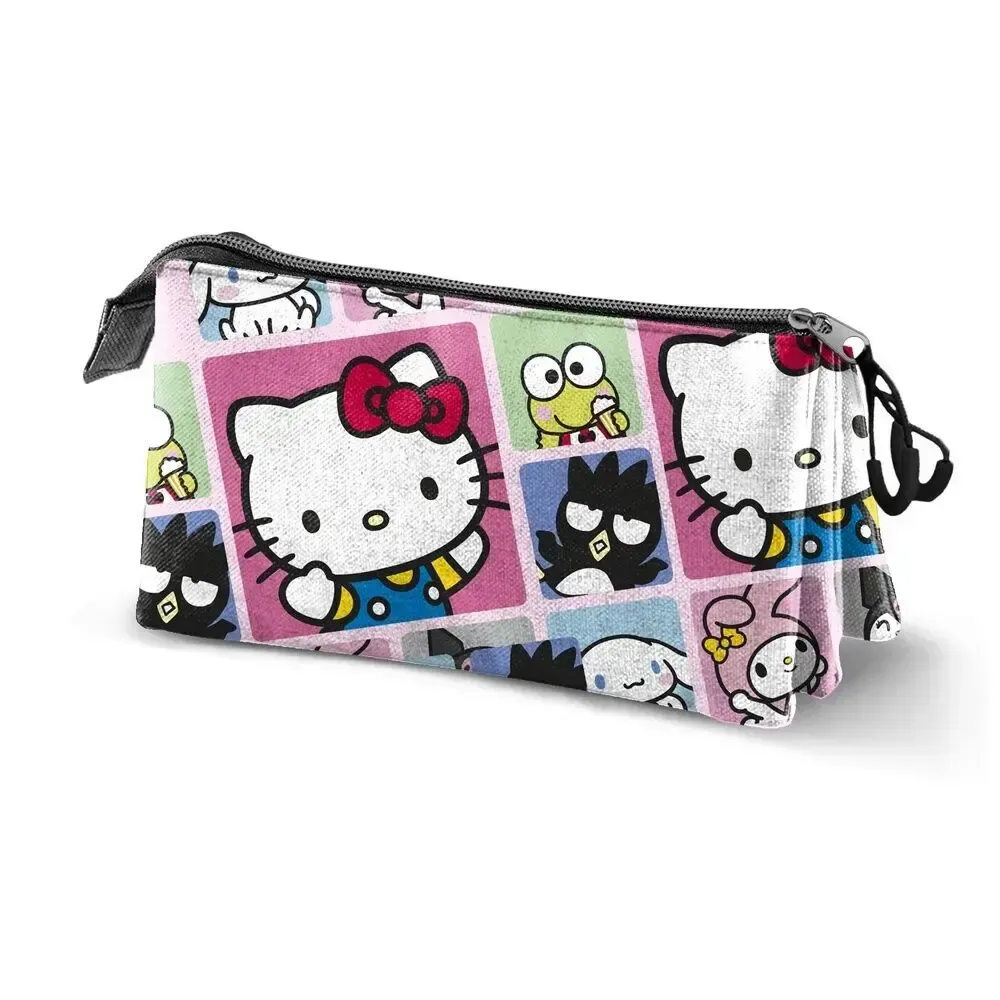 Trousse à crayons triple Karactermania Hello Kitty Panels