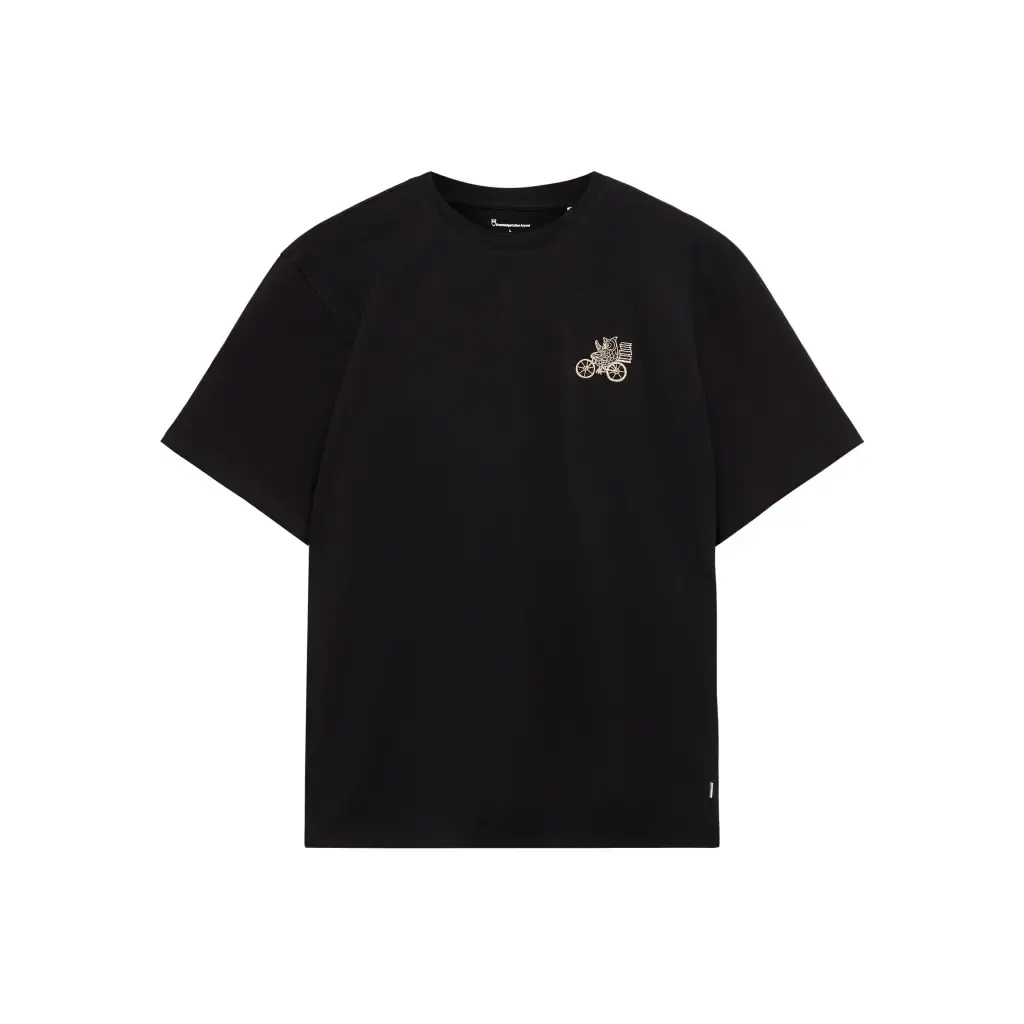 T-shirt brodé organique coton KnowledgeCotton Apparel
