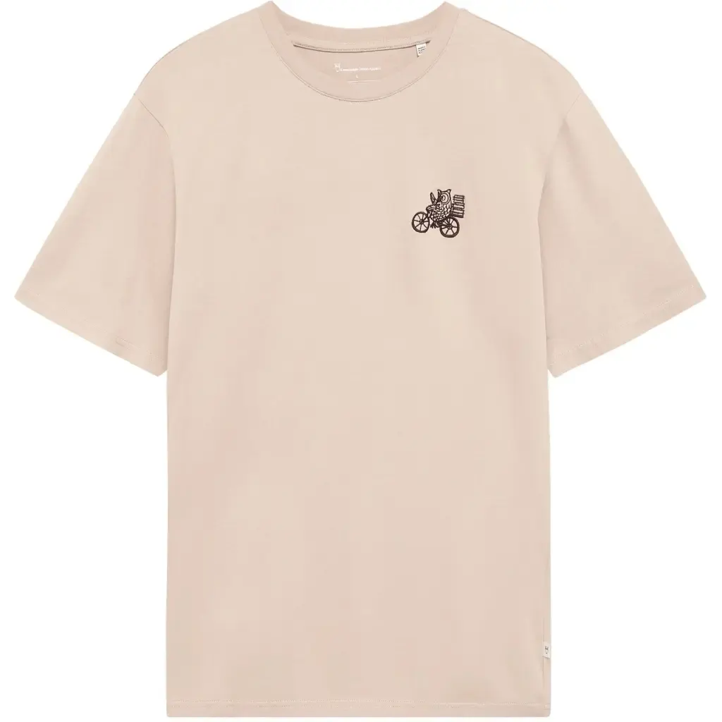 T-shirt brodé organique coton KnowledgeCotton Apparel