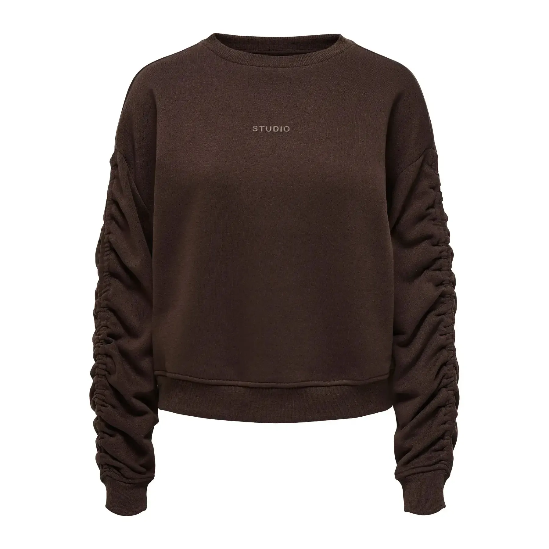 Sweatshirt à manches froncées femme Only