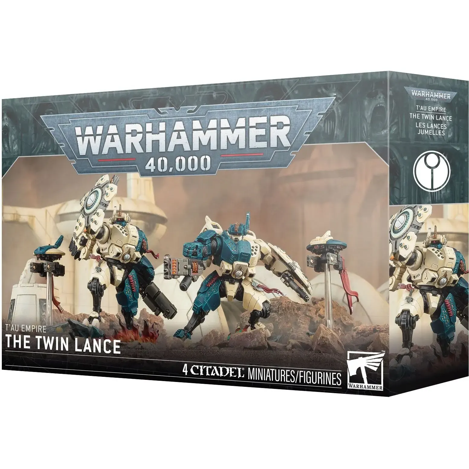Figurine Games Workshop Warhammer 40k - T'au Empire Les Lances Jumelles