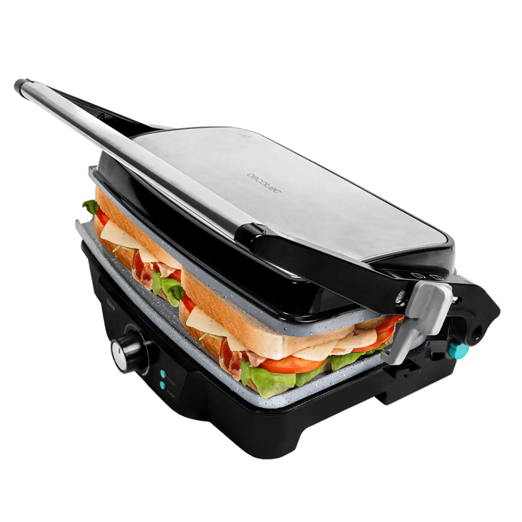 Grill électrique Cecotec Rock'nGrill 1500 Stone