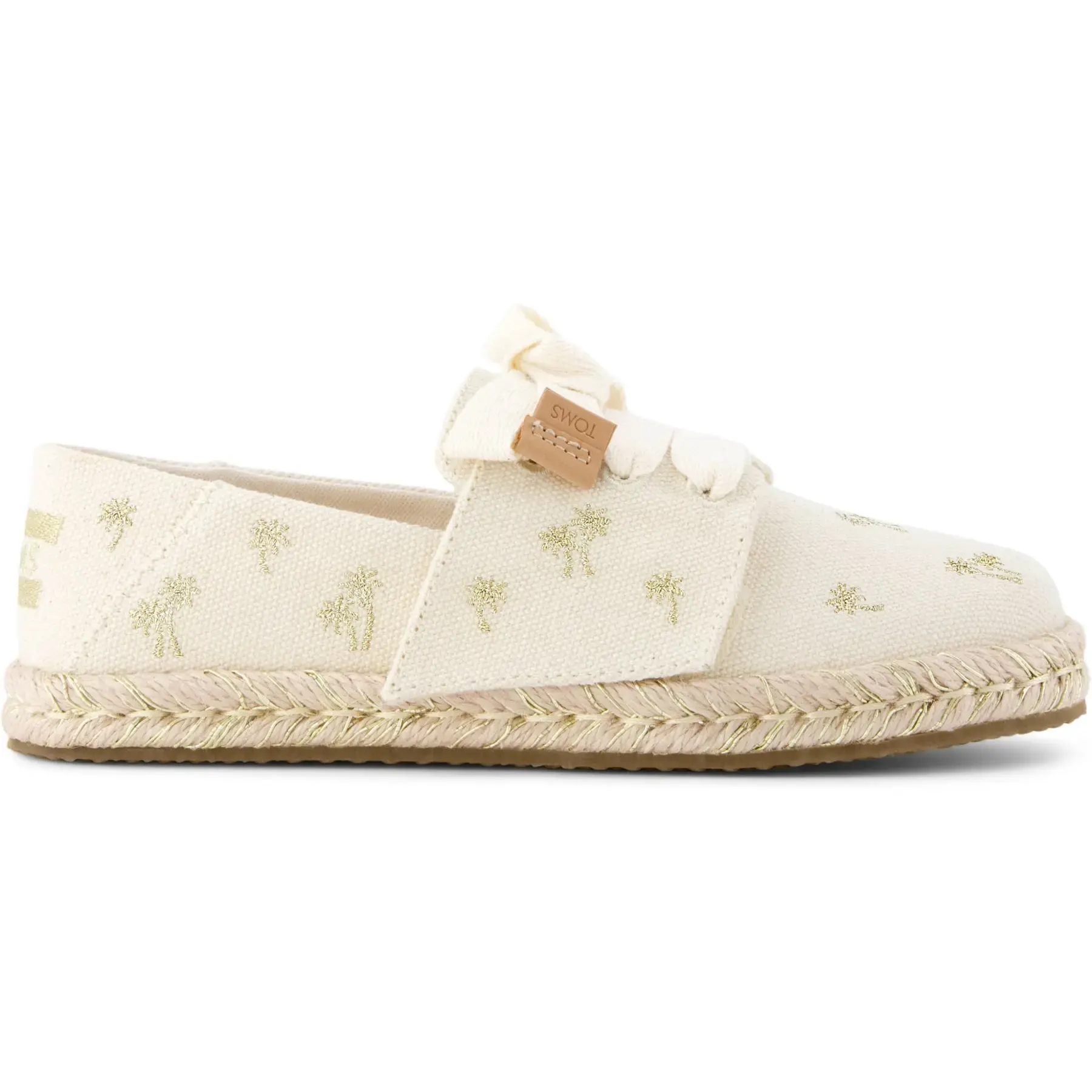 Espadrilles à lacets fille Toms Carolina