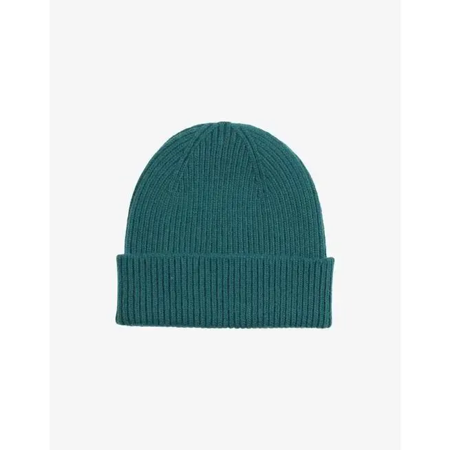 Bonnet Colorful Standard merino wool Ocean Green
