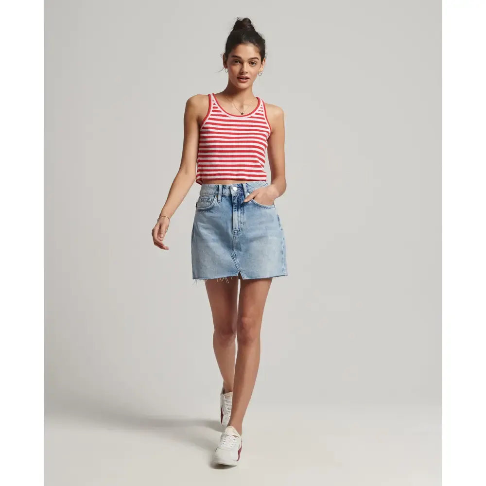 Mini jupe femme Superdry vintage