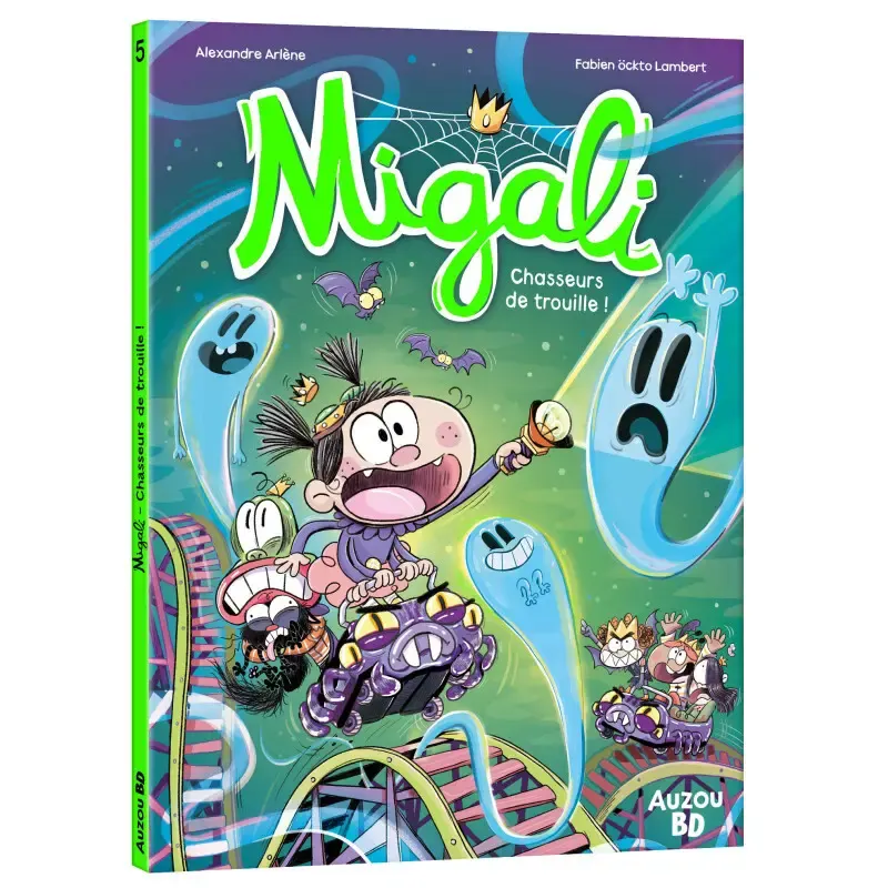 Livre Migali - Tome 5 - Chasseurs De Trouille Auzou
