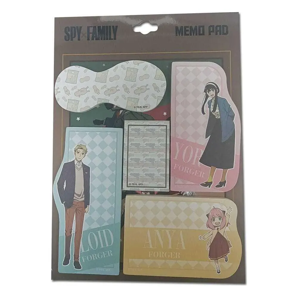 Set de bloc-notes GETC Spy x Family set de bloc-notes Forger Family #B