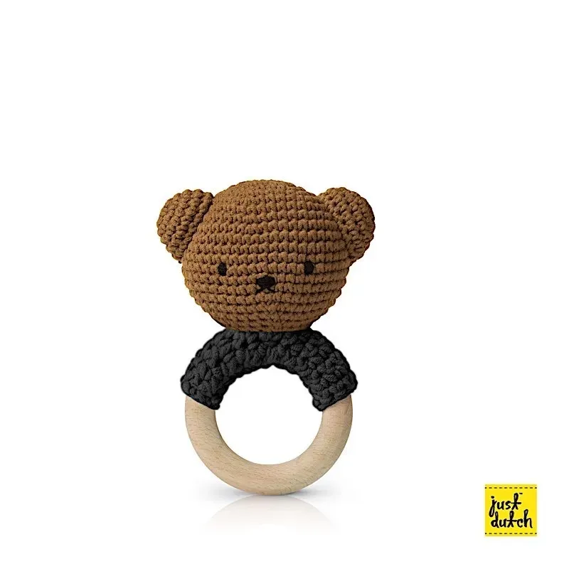 Hochet Miffy Teether Eco-Cotton Just Dutch