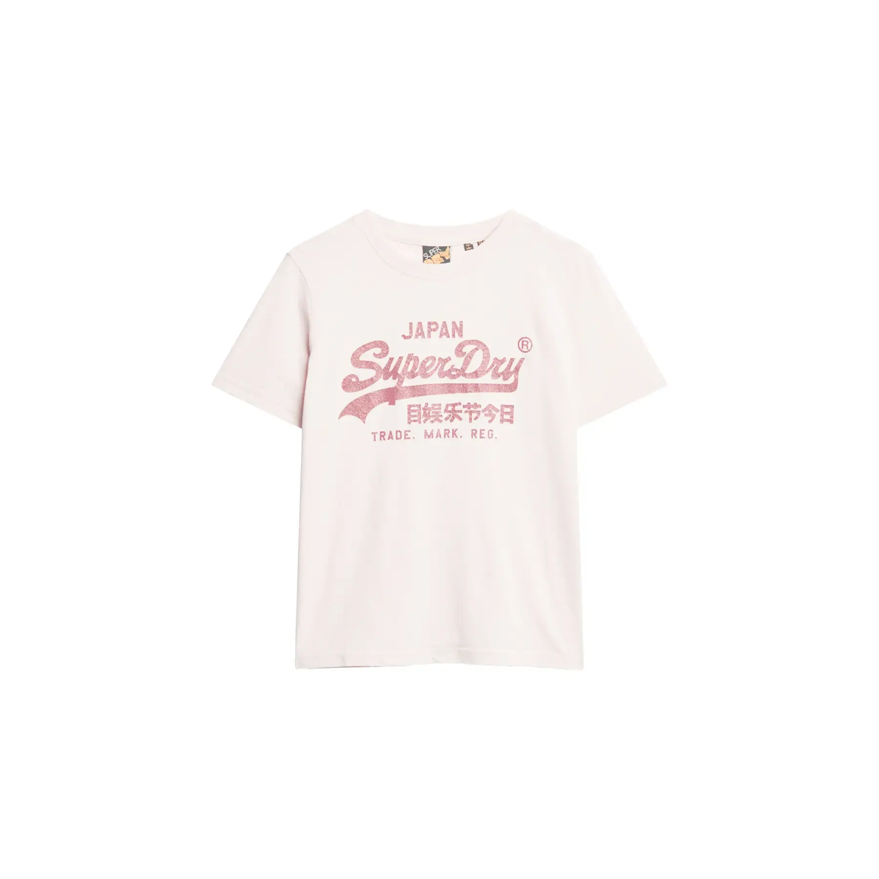 T-shirt femme Superdry Metallic Vl
