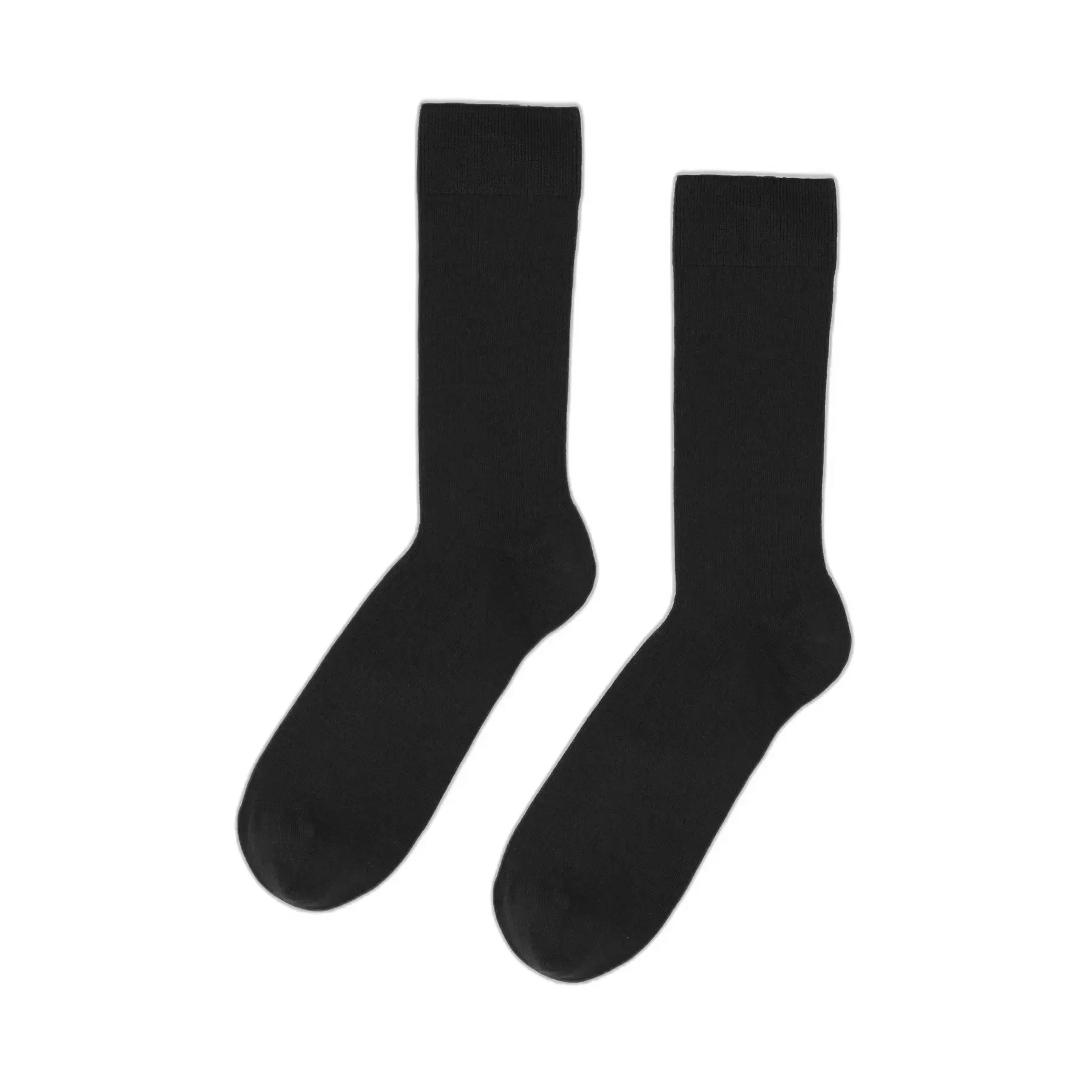 Chaussettes classique Colorful Standard Classic Organic Deep Black