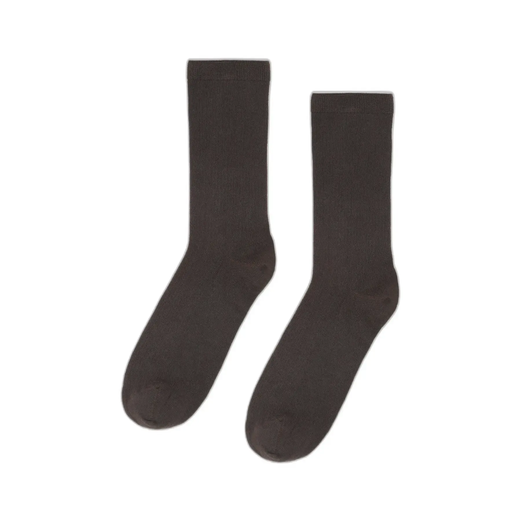 Chaussettes classique femme Colorful Standard Classic Organic Coffee Brown