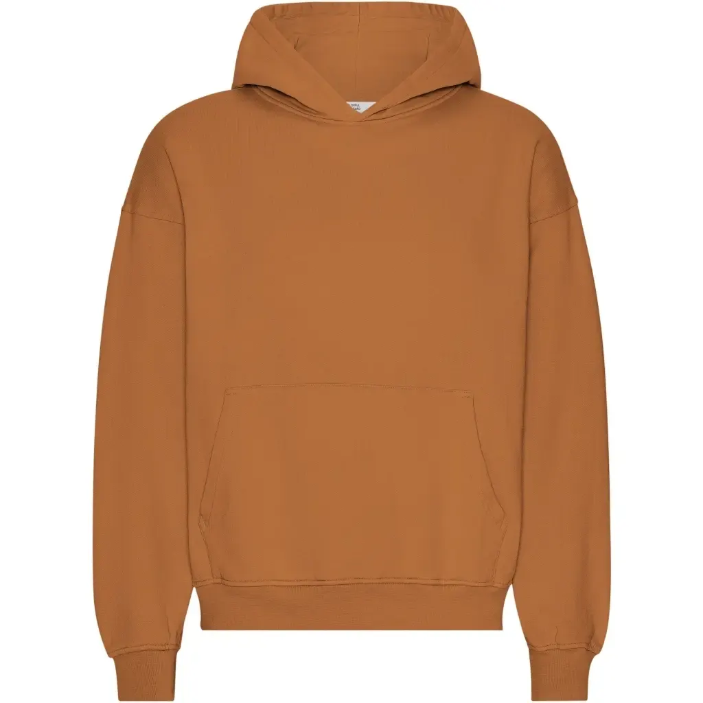 Sweatshirt à capuche oversize Colorful Standard Organic Ginger Brown
