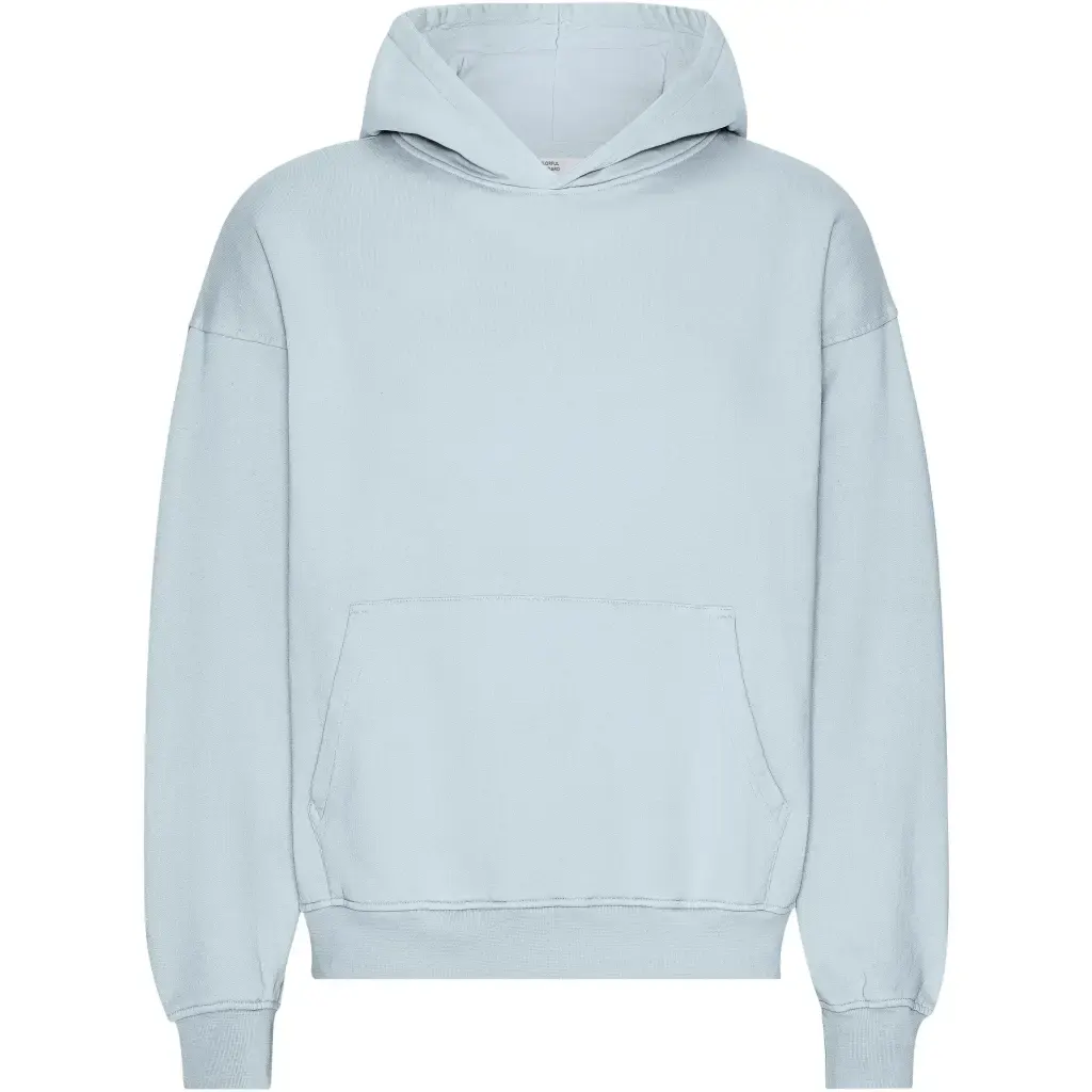 Sweatshirt à capuche oversize Colorful Standard Organic Powder Blue