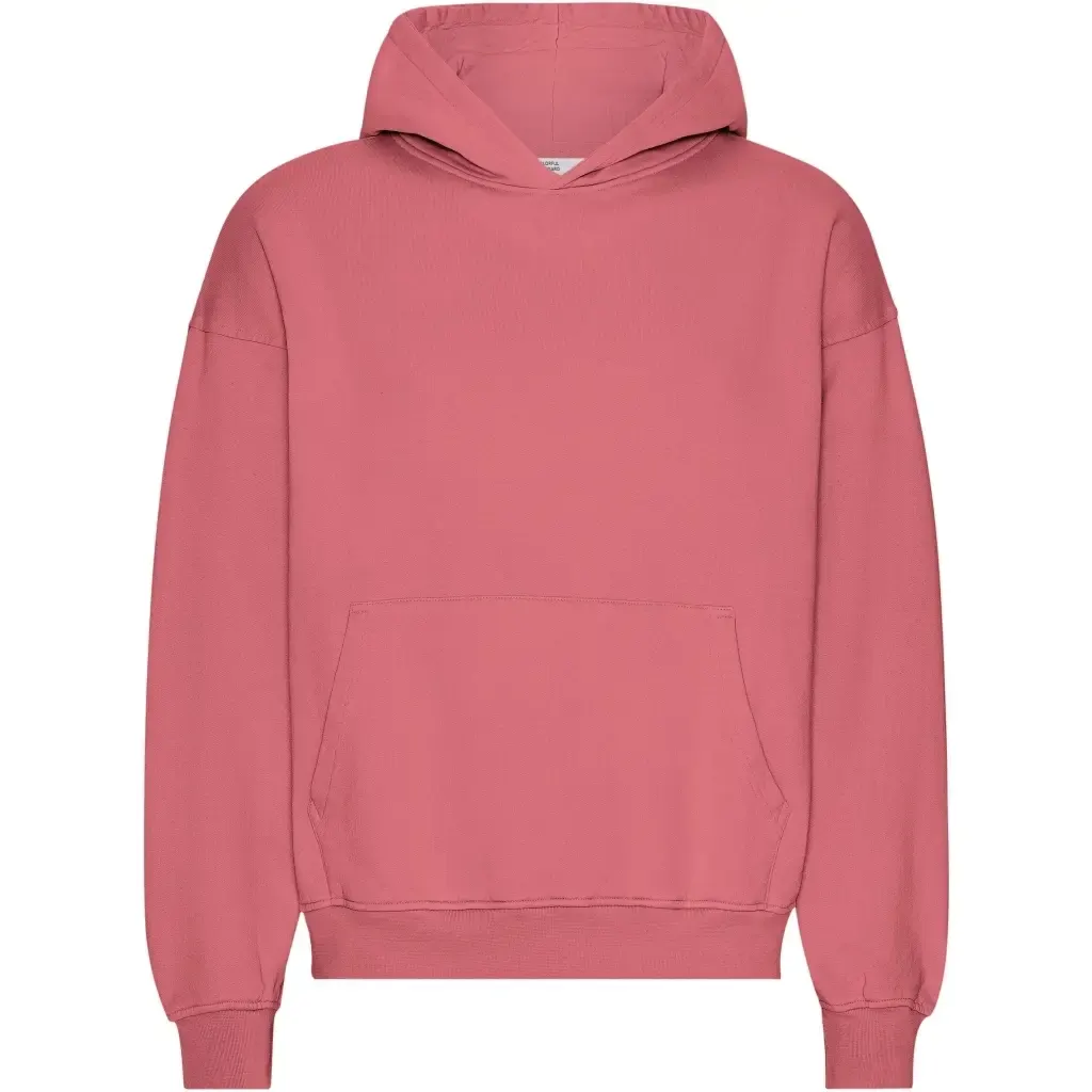 Sweatshirt à capuche oversize Colorful Standard Organic Raspberry Pink