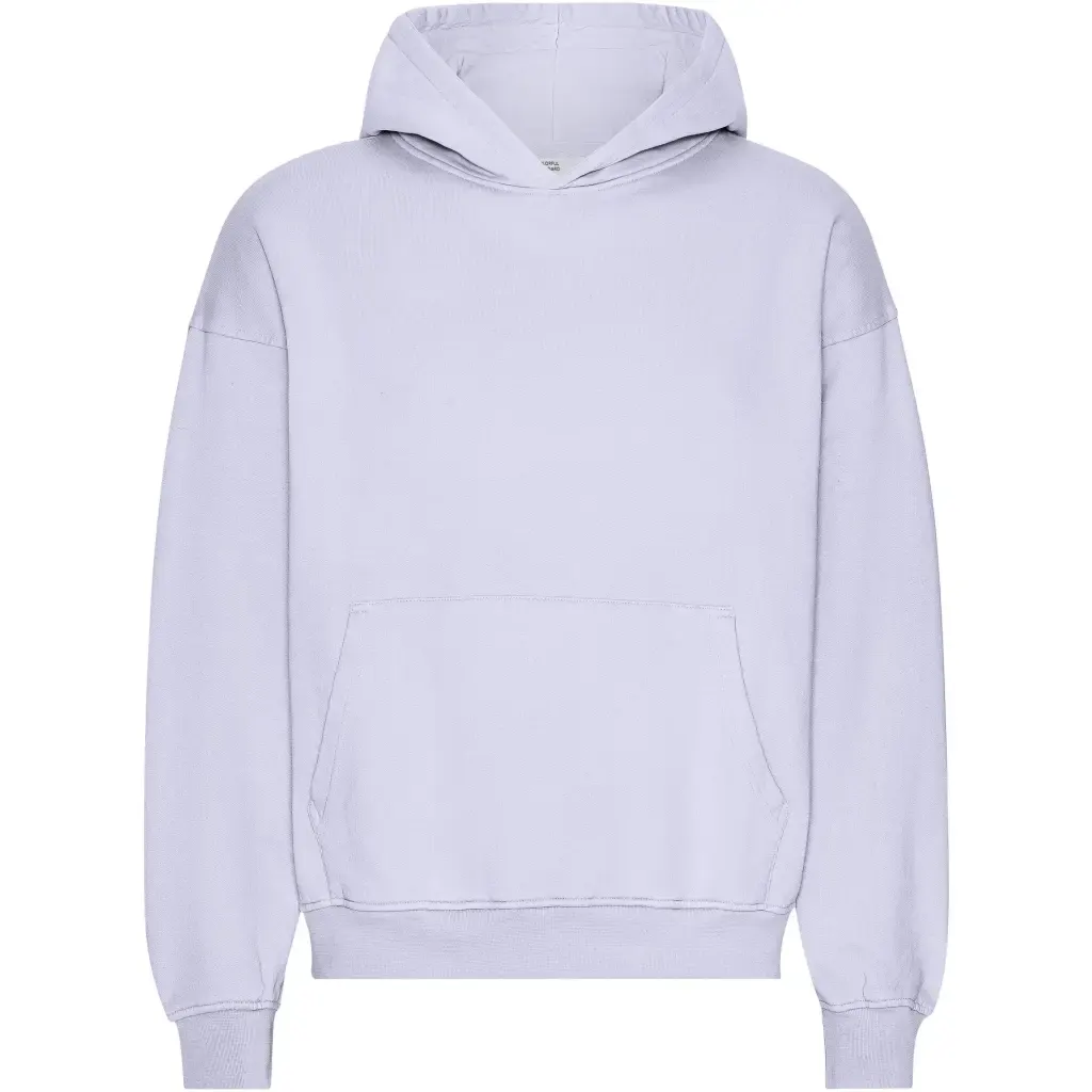 Sweatshirt à capuche oversize Colorful Standard Organic Soft Lavender