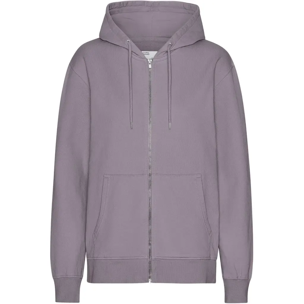 Sweatshirt à capuche zippé Colorful Standard Classic Organic Purple Haze
