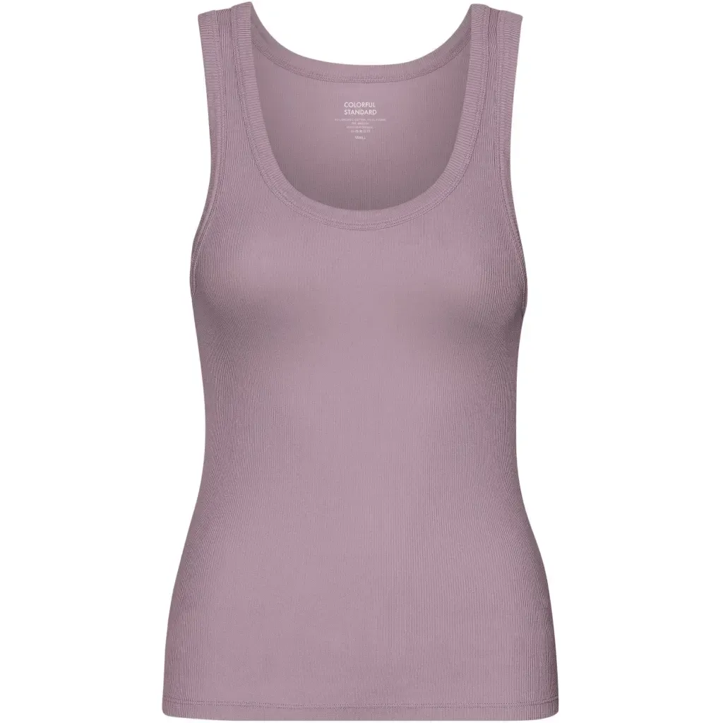 Débardeur col rond femme Colorful Standard Classic Organic Pearly Purple