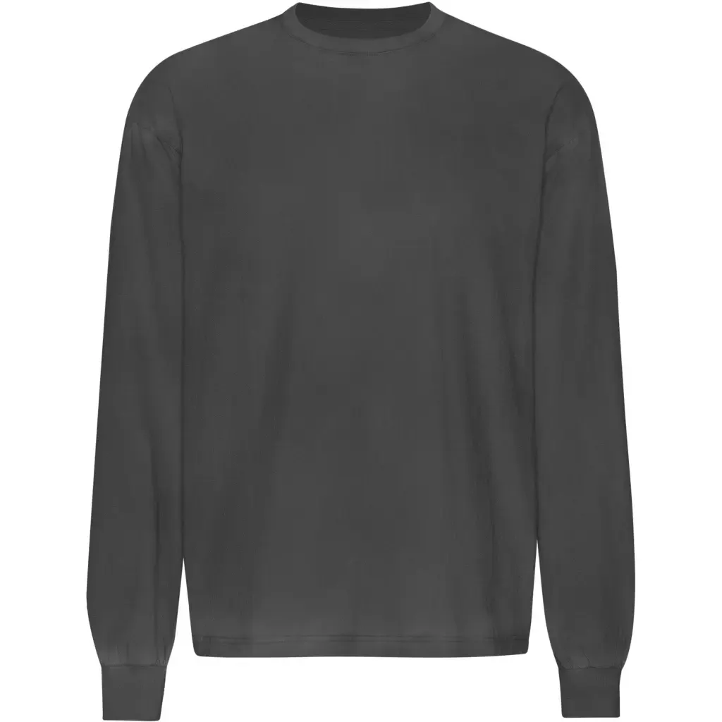 T-shirt manches longues oversize Colorful Standard Organic Faded Black