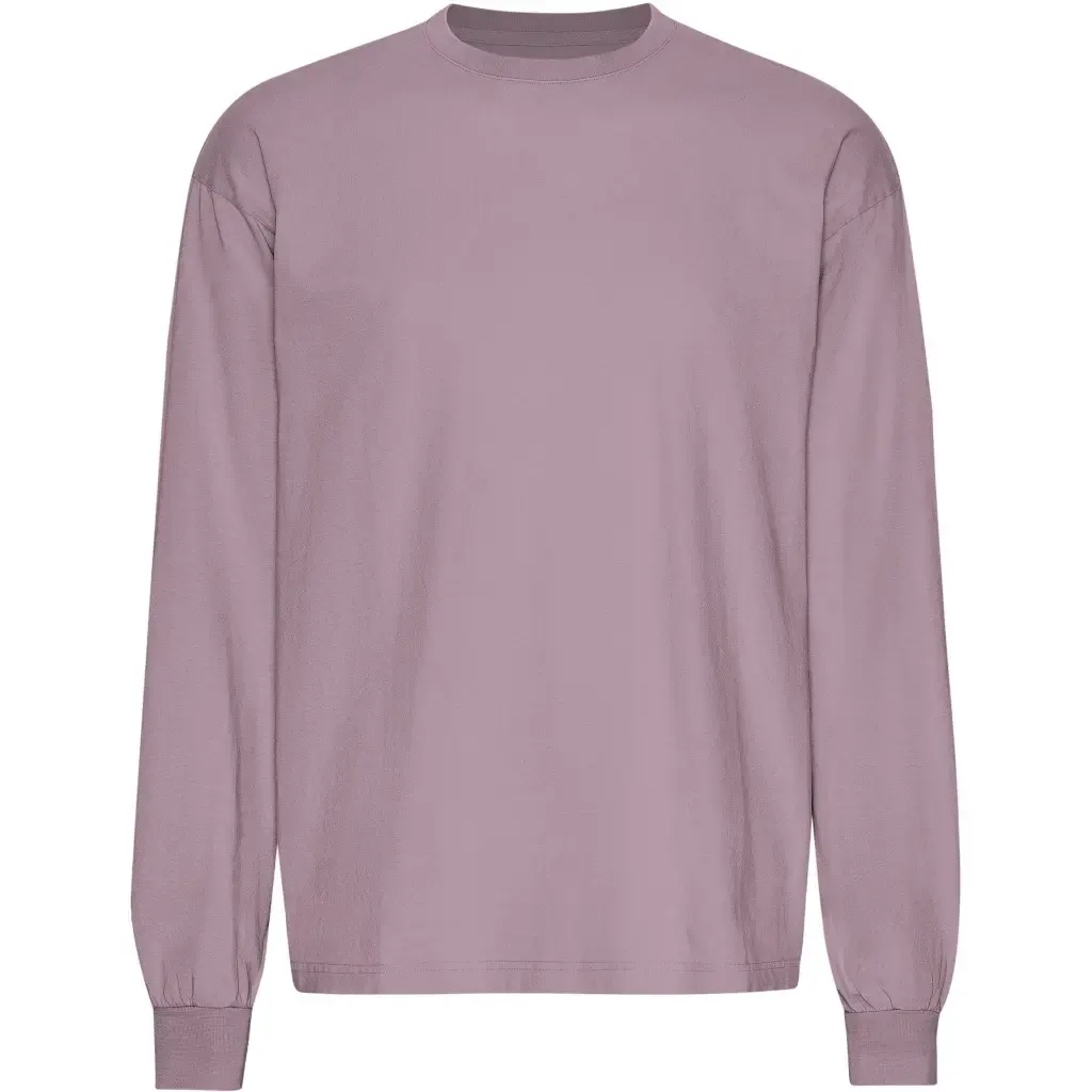 T-shirt manches longues oversize Colorful Standard Organic Pearly Purple