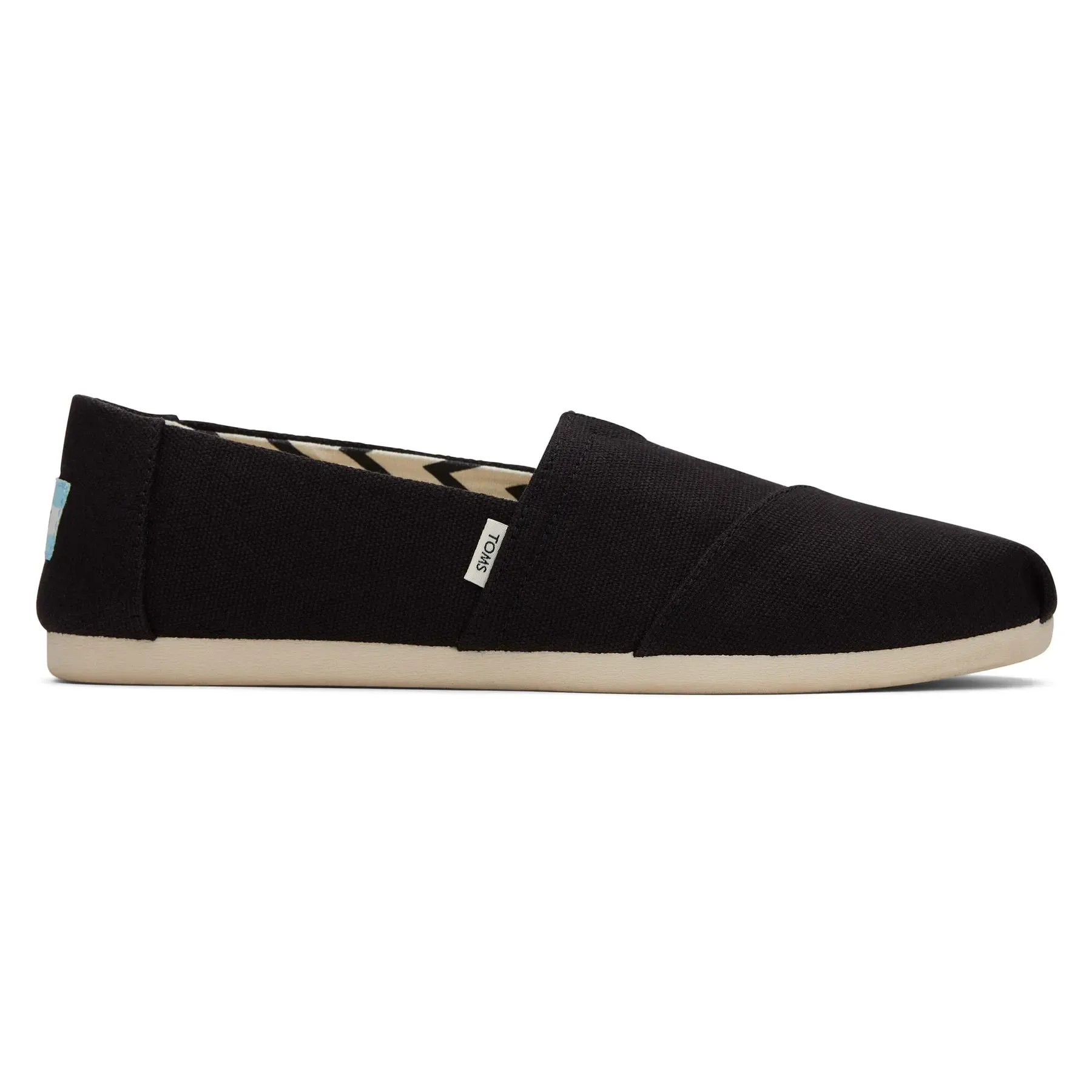 Espadrilles cotton recyclé femme Toms Alpargata